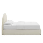 Resort Performance Velvet Arched Round Queen Platform Bed by Modway