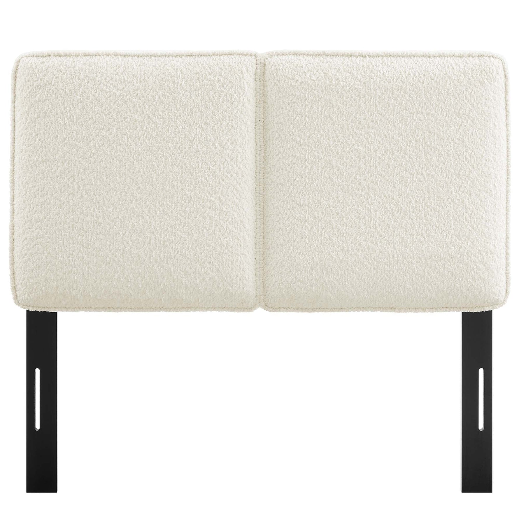 Lindee Boucle Fabric Twin Headboard by Modway
