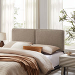 Lindee Boucle Fabric King Headboard by Modway