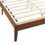 Sirocco Rattan and Wood Full Platform Bed by Modway