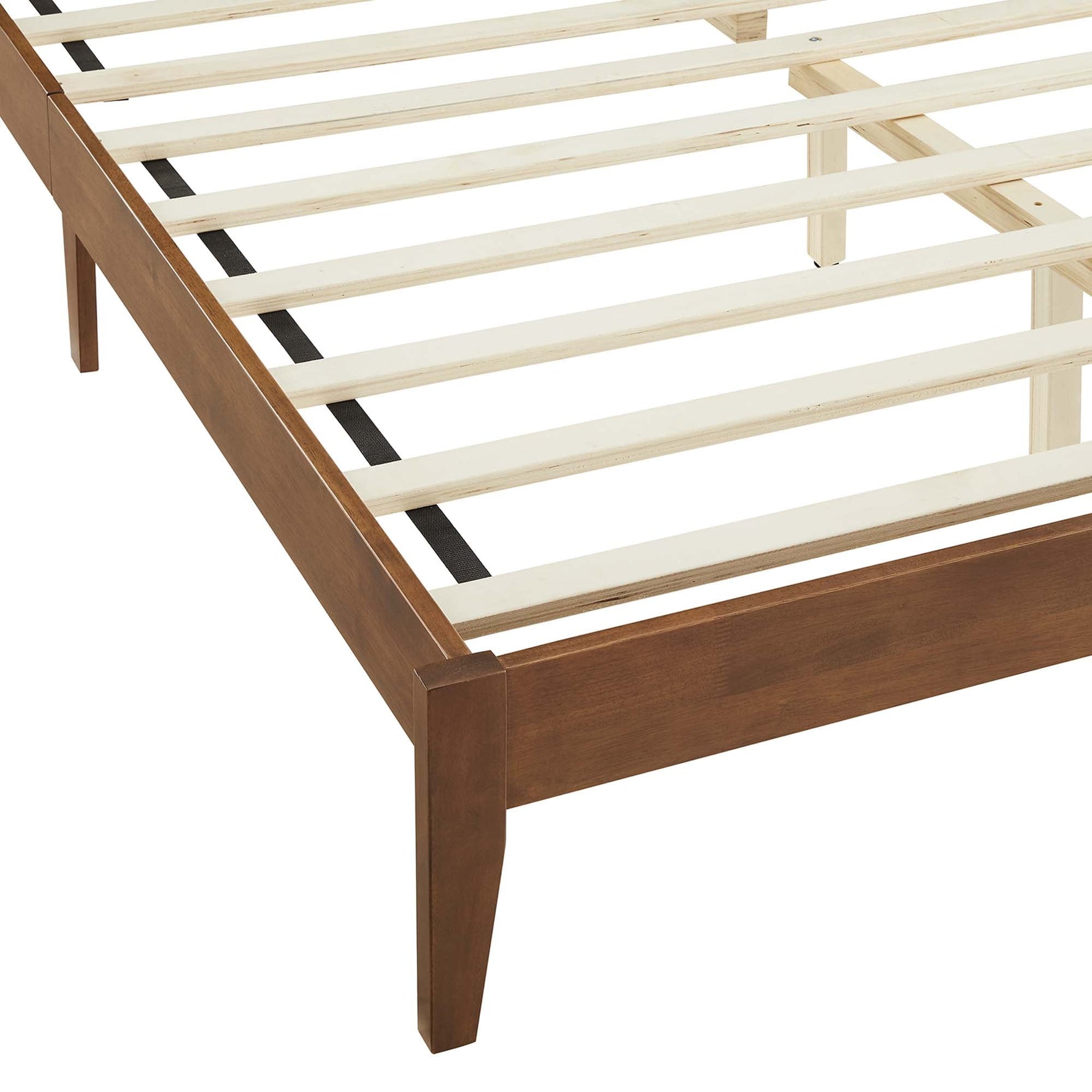 Sirocco Rattan and Wood King Platform Bed by Modway