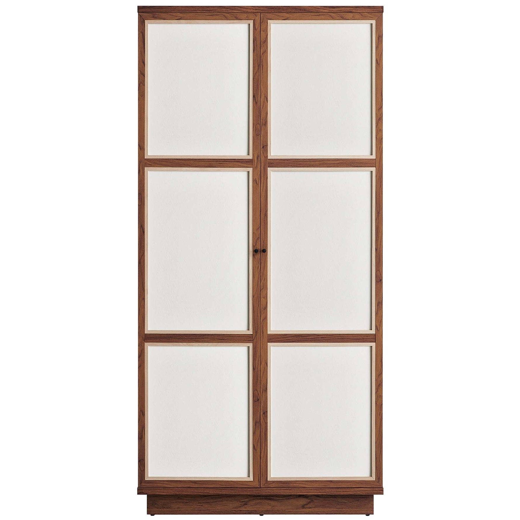Capri 70" Tall Wood Grain Storage Cabinet by Modway