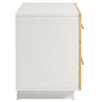 Abel 2-Drawer Burl Wood Nightstand by Modway