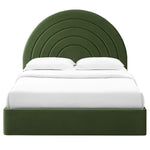 Solana Arched Performance Velvet Queen Platform Bed by Modway