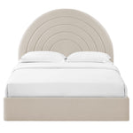 Solana Arched Performance Velvet King Platform Bed by Modway