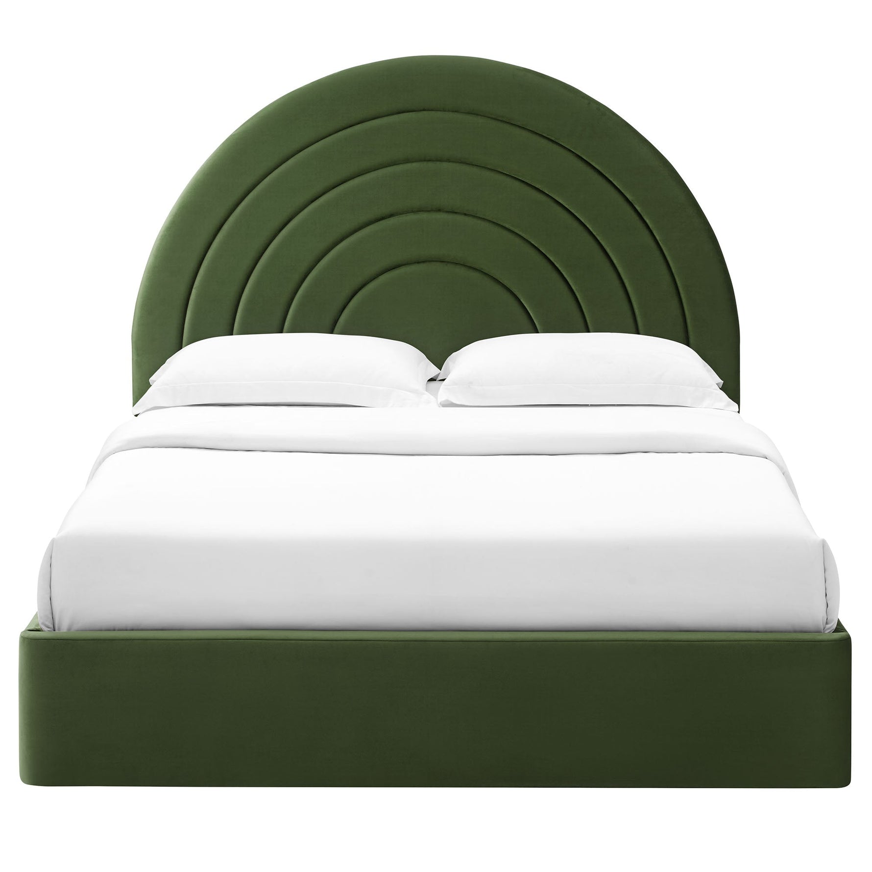 Solana Arched Performance Velvet King Platform Bed by Modway