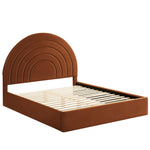 Solana Arched Performance Velvet King Platform Bed by Modway
