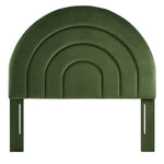 Solana Arched Performance Velvet Twin Headboard by Modway