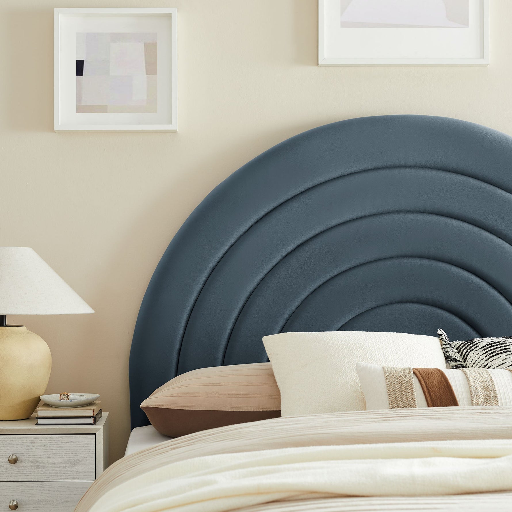 Solana Arched Performance Velvet Full Headboard by Modway