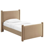 Rael Performance Velvet Twin Platform Bed by Modway