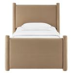 Rael Performance Velvet Twin Platform Bed by Modway