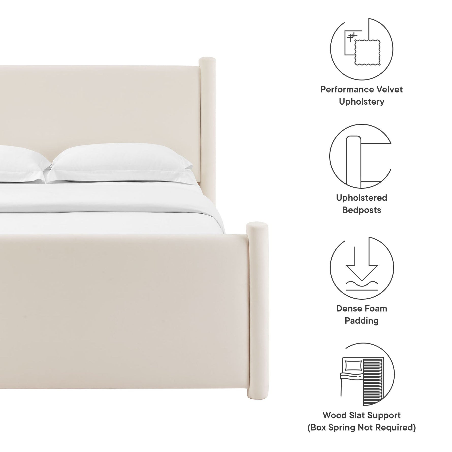 Rael Full Platform Bed by Modway