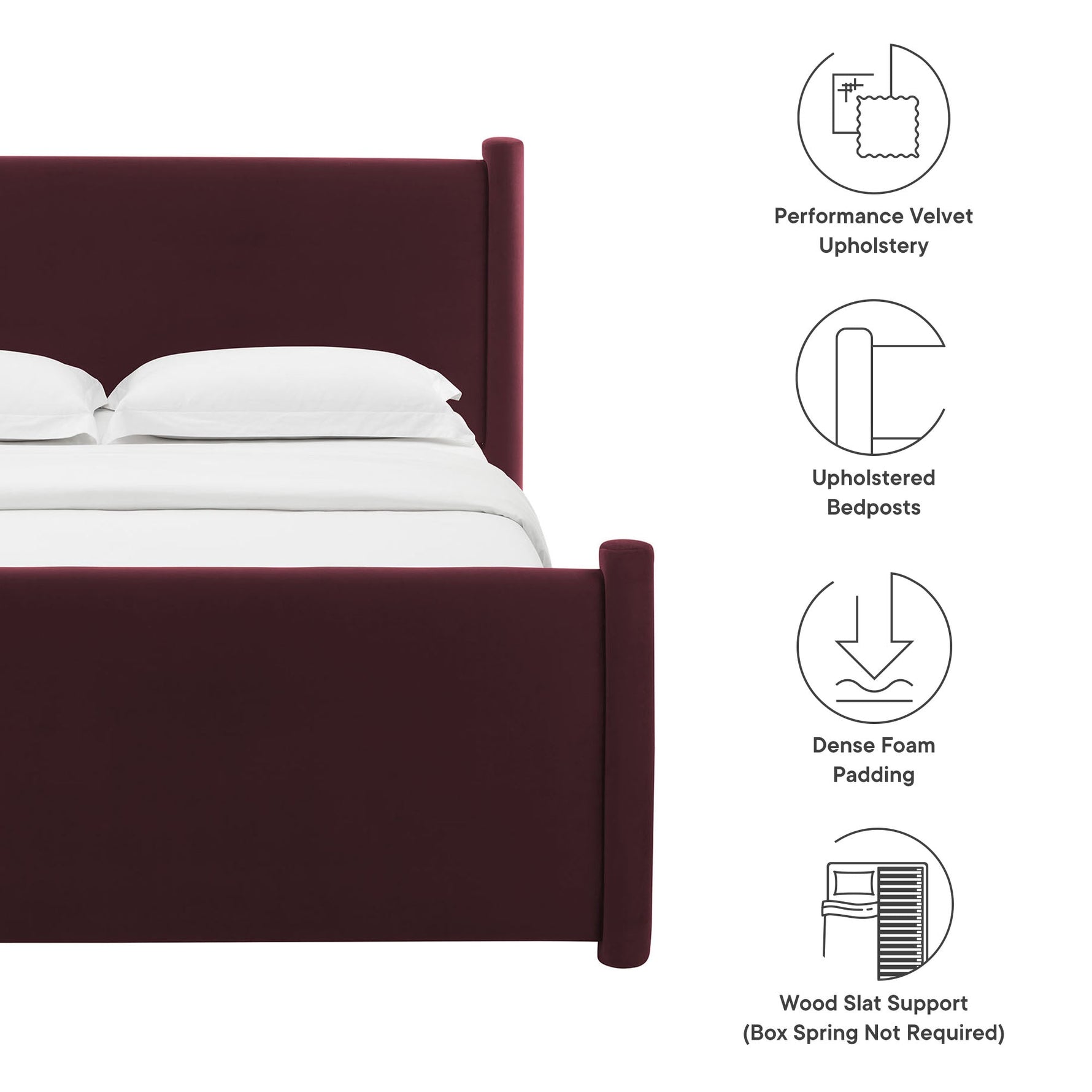 Rael Full Platform Bed by Modway
