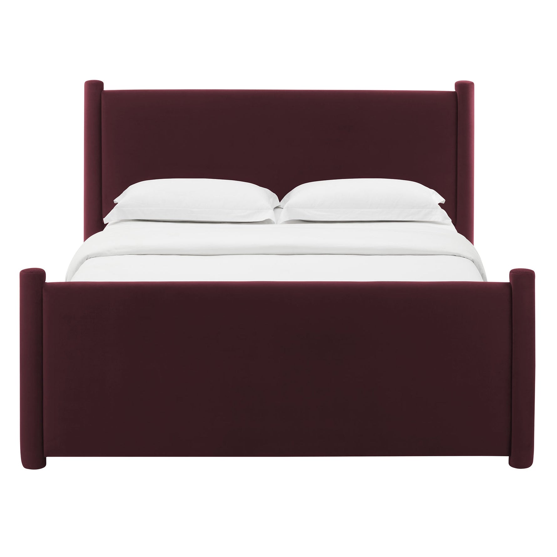 Rael Performance Velvet Queen Platform Bed by Modway