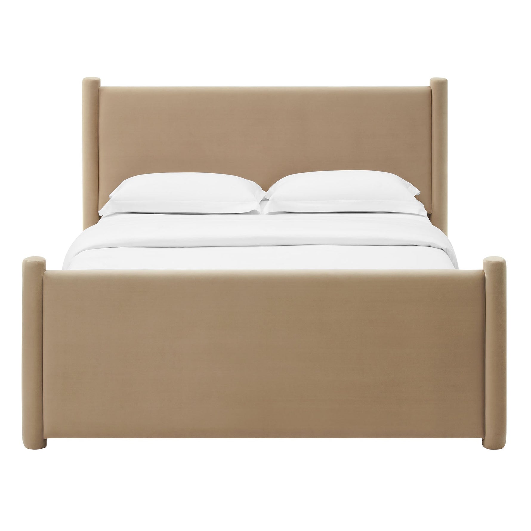 Rael Performance Velvet Queen Platform Bed by Modway