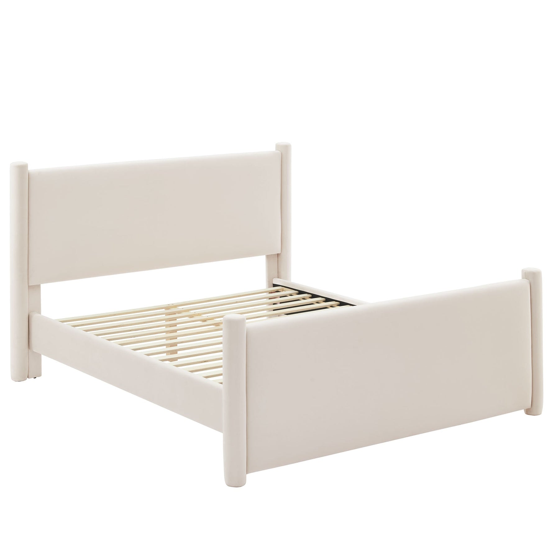 Rael Performance Velvet King Platform Bed by Modway