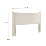 Rael Performance Velvet Queen Headboard by Modway