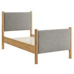 Maven Twin Size Fabric Upholstered Platform Bed by Modway