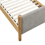 Maven Twin Size Fabric Upholstered Platform Bed by Modway