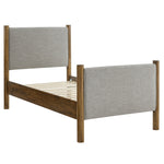 Maven Twin Size Fabric Upholstered Platform Bed by Modway