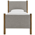 Maven Twin Size Fabric Upholstered Platform Bed by Modway