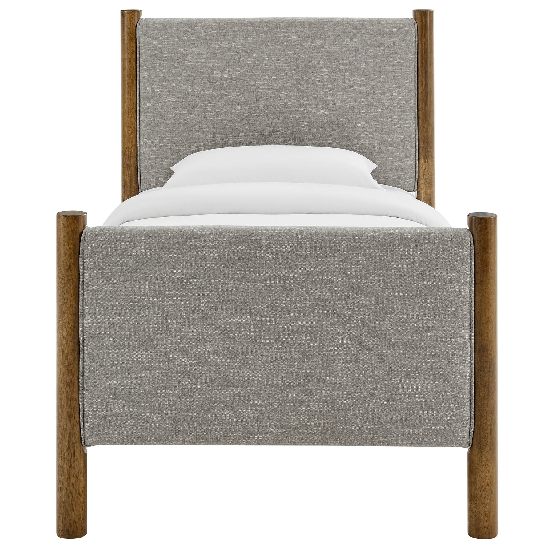 Maven Twin Size Fabric Upholstered Platform Bed by Modway