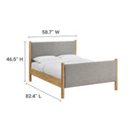 Maven Full Size Fabric Upholstered Platform Bed by Modway