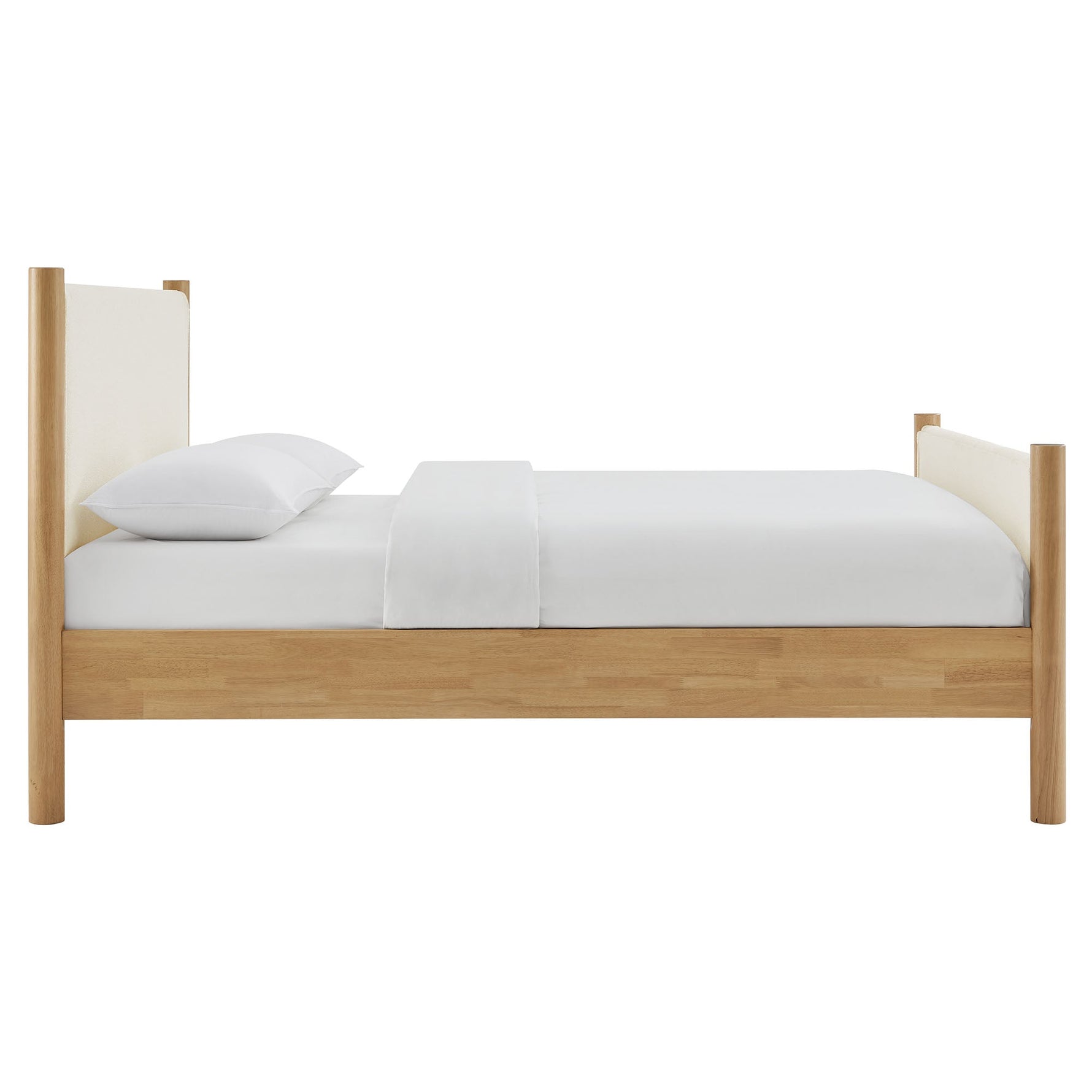 Maven Full Size Boucle Upholstered Platform Bed by Modway