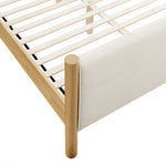 Maven Queen Size Fabric Upholstered Platform Bed by Modway