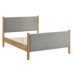 Maven Queen Size Fabric Upholstered Platform Bed by Modway
