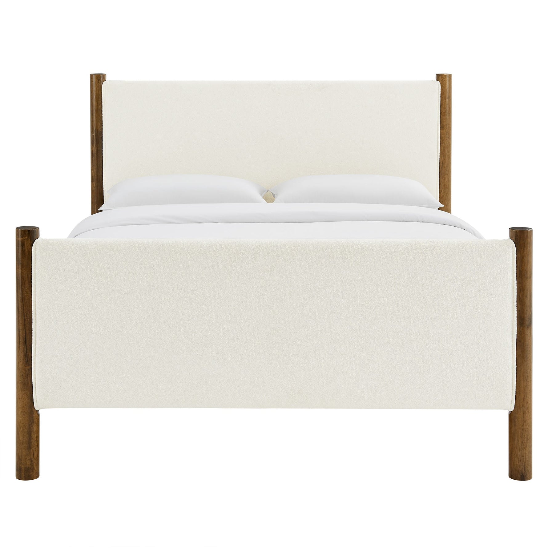 Maven Queen Size Boucle Upholstered Platform Bed by Modway
