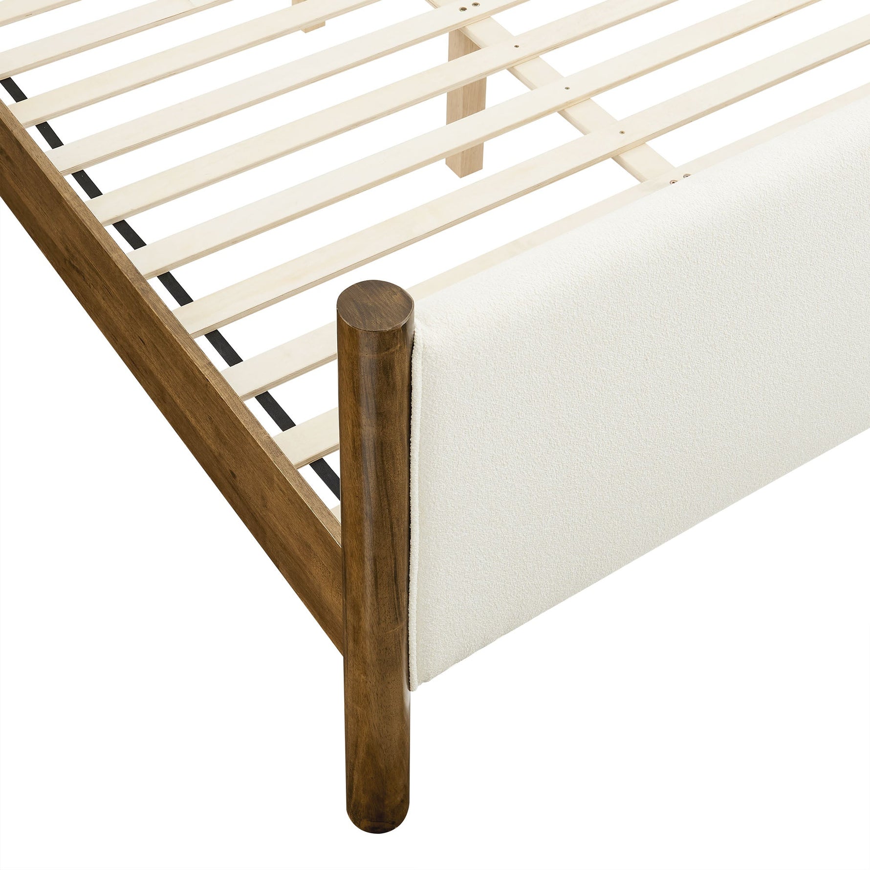 Maven Queen Size Boucle Upholstered Platform Bed by Modway