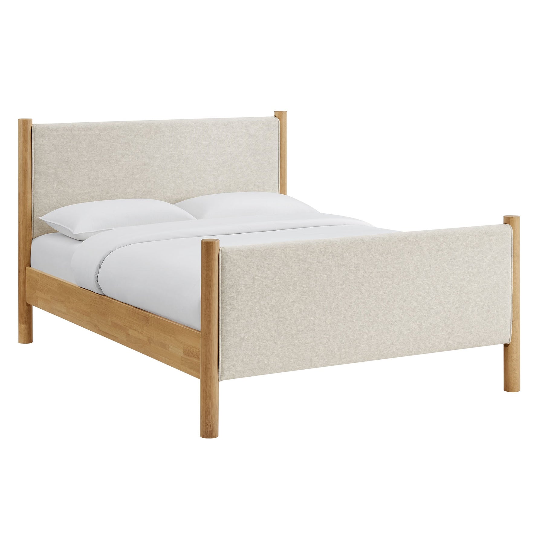 Maven King Size Fabric Upholstered Platform Bed by Modway