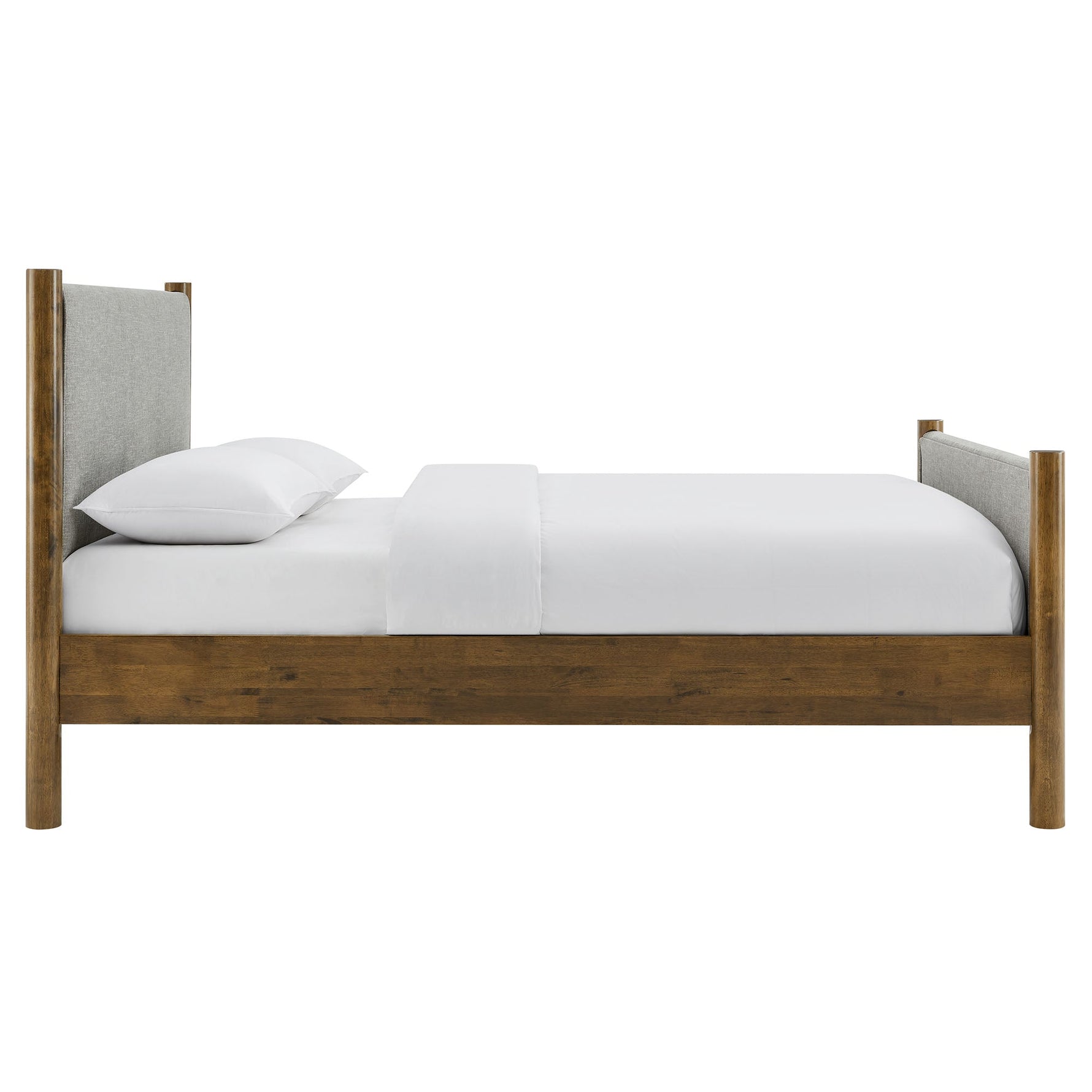 Maven King Size Fabric Upholstered Platform Bed by Modway