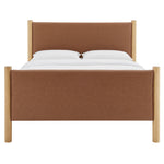 Maven King Size Vegan Leather Upholstered Platform Bed by Modway