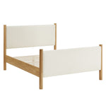 Maven King Size Boucle Upholstered Platform Bed by Modway