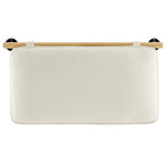 Anela Wall-Mounted Chenille Upholstered Twin Headboard