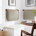 Anela Wall-Mounted Chenille Upholstered Twin Headboard