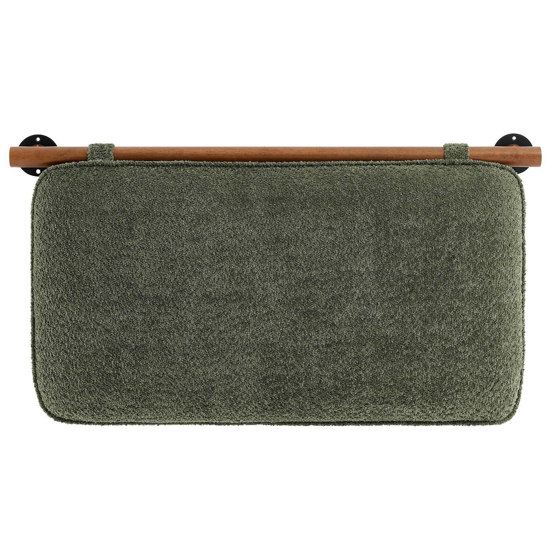Anela Wall-Mounted Chenille Upholstered Twin Headboard