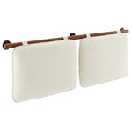 Anela Wall-Mounted Chenille Upholstered Full Headboard by Modway