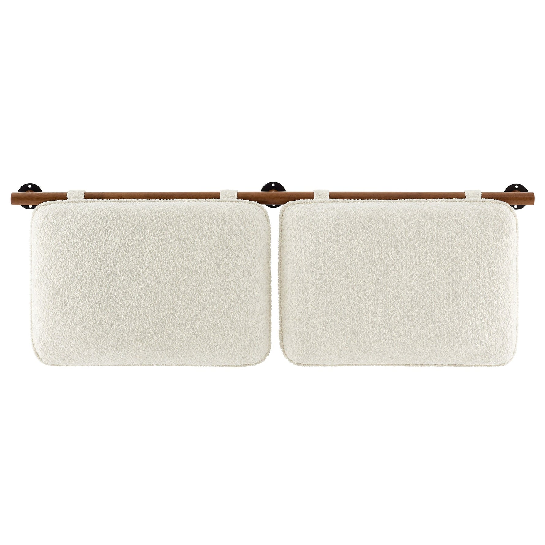Anela Wall-Mounted Chenille Upholstered Queen Headboard by Modway
