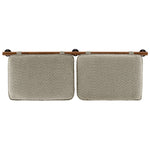 Anela Wall-Mounted Chenille Upholstered Queen Headboard by Modway