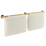 Anela Wall-Mounted Chenille Upholstered King Size Headboard