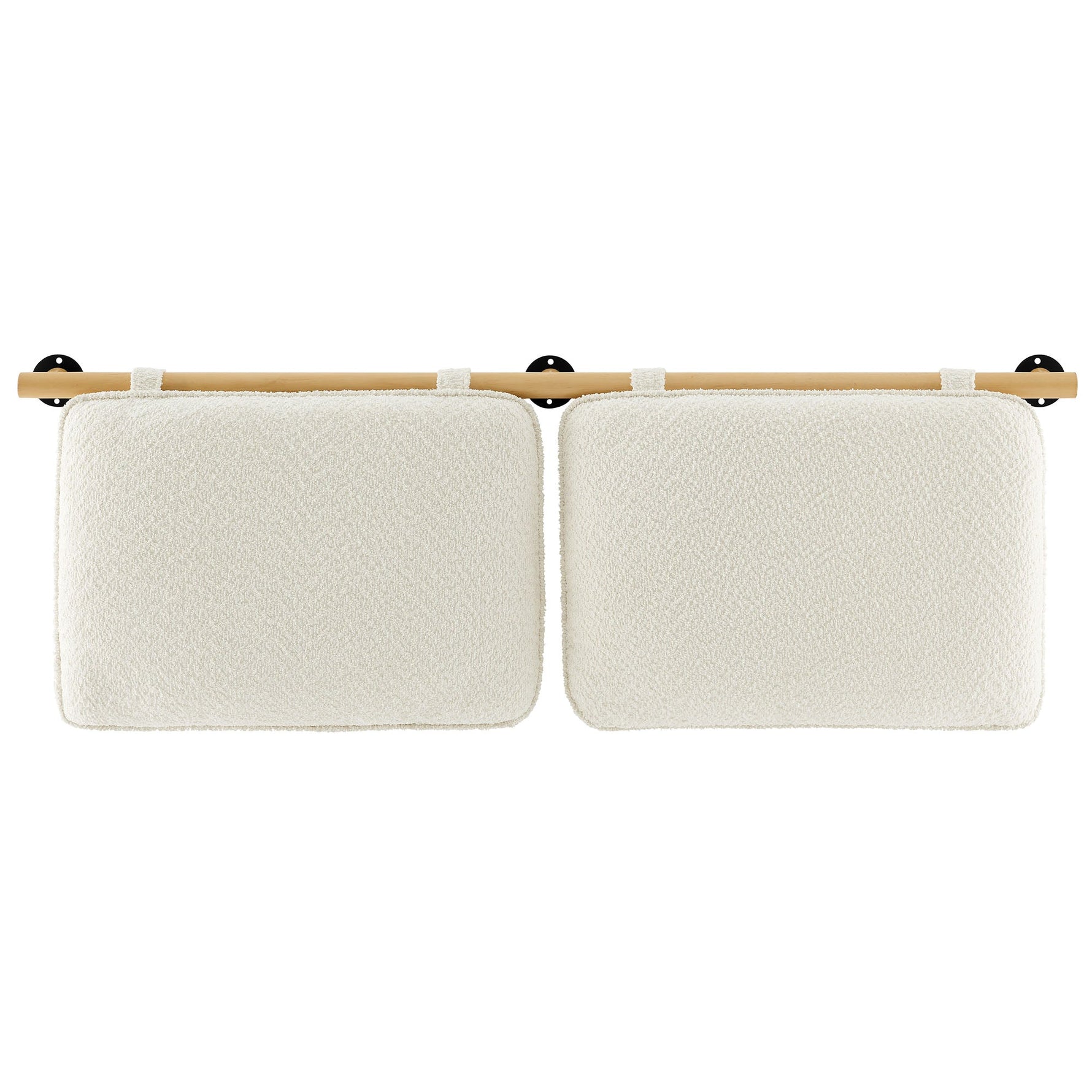 Anela Wall-Mounted Chenille Upholstered King Size Headboard