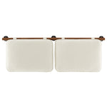 Anela Wall-Mounted Chenille Upholstered King Size Headboard