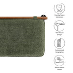 Anela Wall-Mounted Chenille Upholstered King Size Headboard
