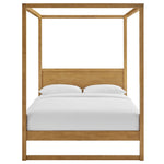 Alva Queen Wood Canopy Platform Bed by Modway