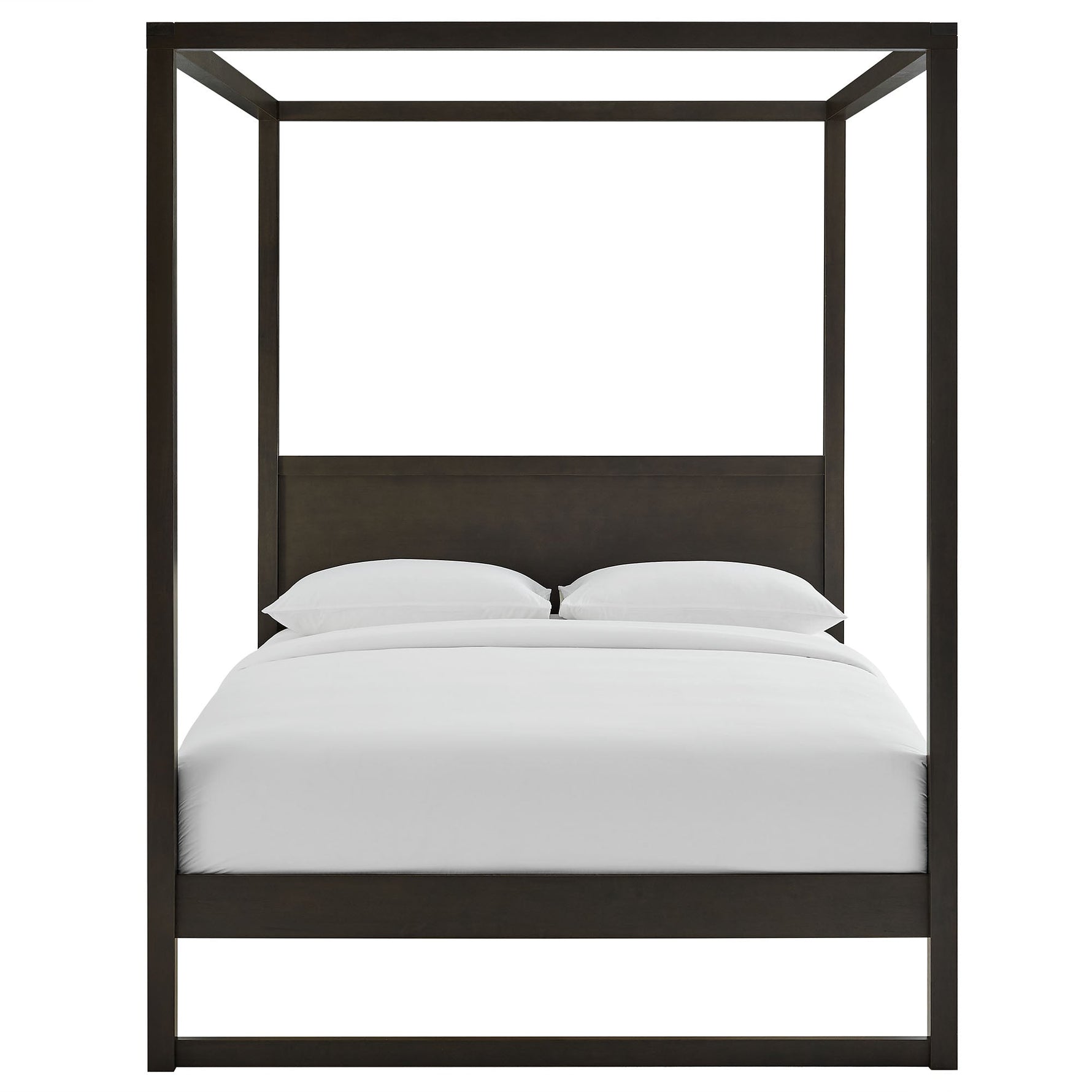 Alva Queen Wood Canopy Platform Bed by Modway