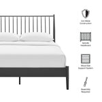 Adair Spindle Platform Bed by Modway