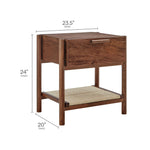 Oswin 1-Drawer Wood Nightstand by Modway